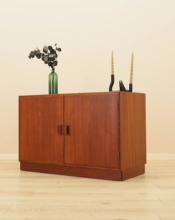 Szafka tekowa, duński design, lata 60, projektant: B, Przetwory design