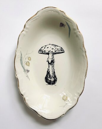 Muchomor sromotnikowy, arent plates