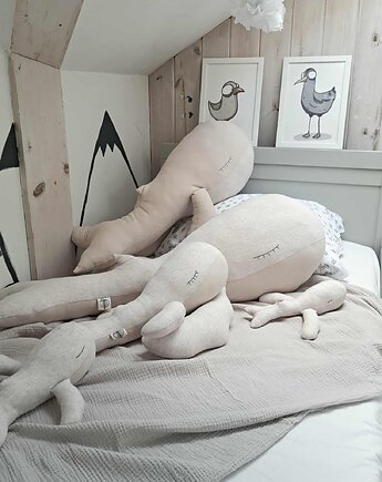 Ręcznie szyta poduszka wieloryb-/przytulanka /dekoracja pokoju dziecka, LipaMi