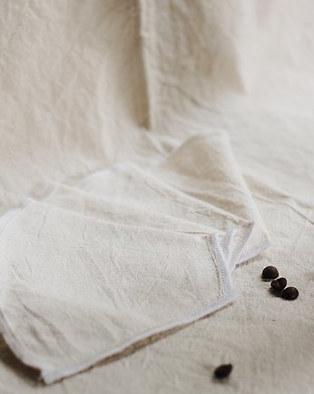 Wielorazowy filtr do kawy z niebielonej bawełny, KaNa Eco