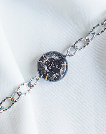 Bransoletka z rzęsek dmuchawca, nature gift