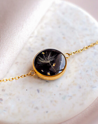 Bransoletka z rzęsek dmuchawca, nature gift