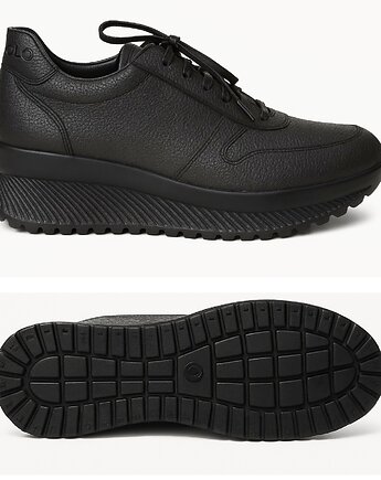 Sneakersy skórzane   (6191), BOSCCOLO