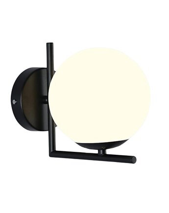 Kinkiet lampa ścienna lampa na ścianę złota szklana kula LED E27, VOLTA LIGHT