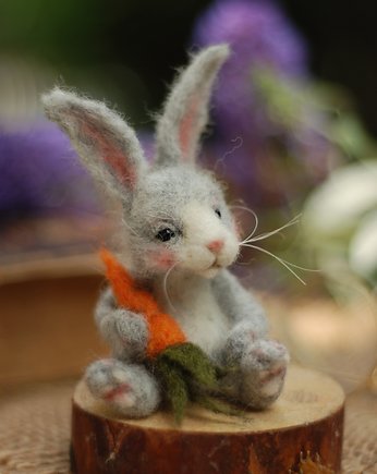 Królik z marchewką, BoboLobo Handicraft