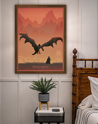 Plakat The Lord of the Rings / Władca Pierścieni: Dwie wieże, minimalmill