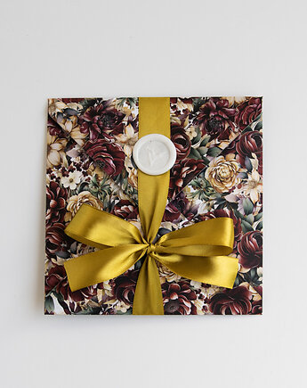 Kartka ślubna kopertówka kwiatowa O, Papiernik