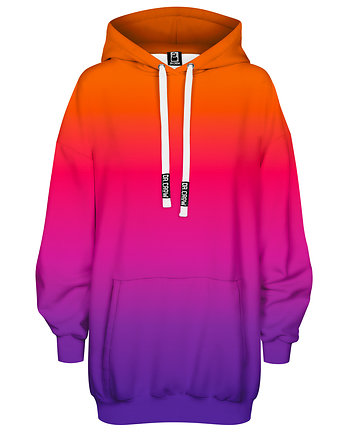 Bluza Oversize Tunika DR.CROW Ombre Orange Purple, DrCrow