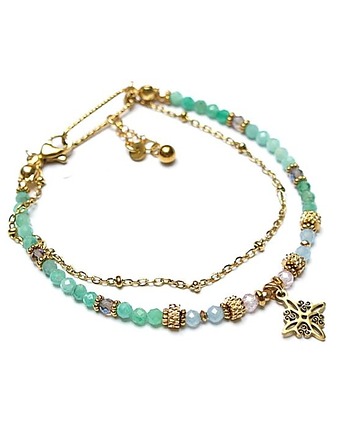 Szmaragdy vol. 12 bransoletka /14.11.25/ - Szlachetna kolekcja, KiKa pracownia