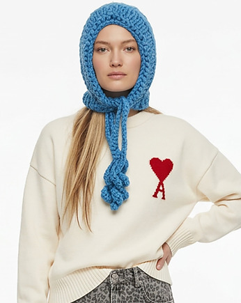 BONBON balaclava x bonnet perfect blue, Fiorki