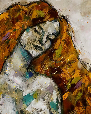 Freedom IV - rysunek B2 unikat, Katarzyna Radzka