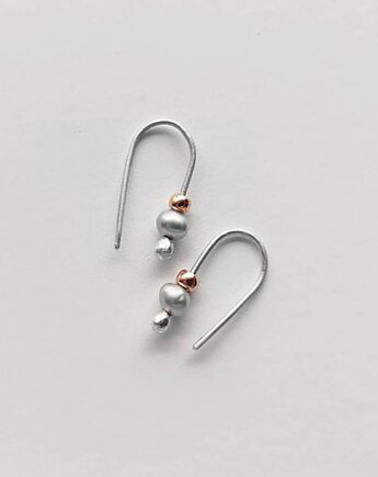 Kolczyki srebrne Okrąg, Katarzyna Kaminska ART