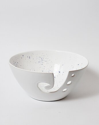 Ceramiczna misa na włóczkę kłębki, m2k studio