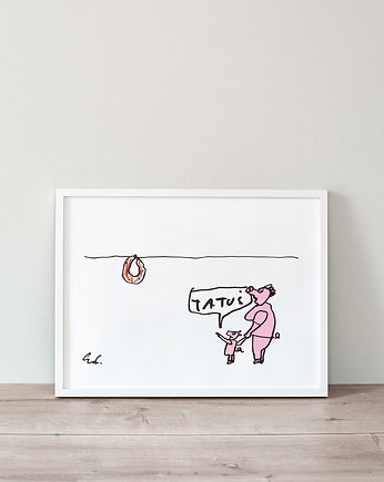 Plakat Tatuś, Edyta Draus