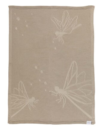 Kocyk "Ważki" beige, NINCA