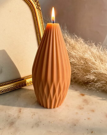 Świeca ekologiczna sojowa dekoracyjna "Terracotta" 137x65mm, Coccola JEWELLERY