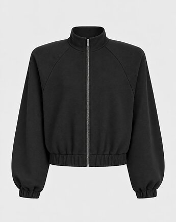 Bluza Wow zipper black, Patchouli