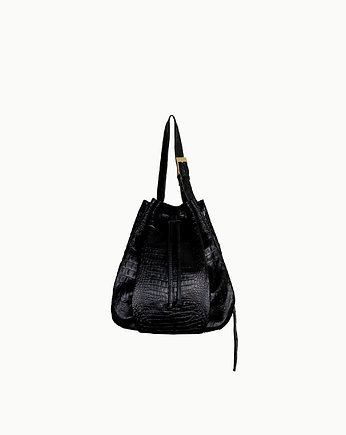Grand "Le sac" black crocodile, Hedonism