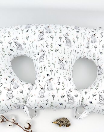 Poduszka do karmienia bliźniąt, prezent dla bliźniąt, poduszka bliźniaków, Enitka Sweet Baby Room