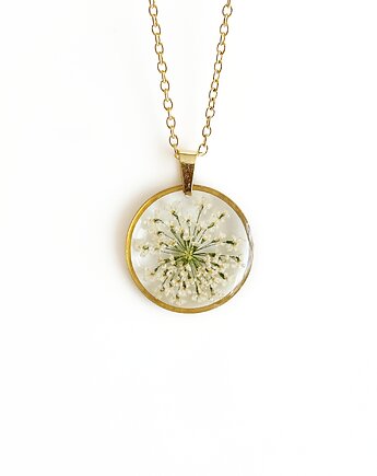 Naszyjnik z kwiatami, prezent na dzień matki, Colie