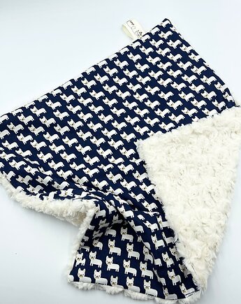 Kocyk  Minky BULDOŻKI, Bett For Babies