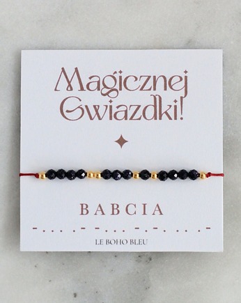 BABCIA w alfabecie Morse'a - Magicznej Gwiazdki!, Le Boho Bleu