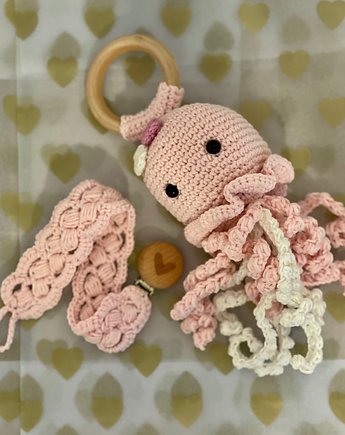 Box prezentowy, prezent dla niemowlaka, prezent na babyshower, HANDMADE crochet by Klaudia