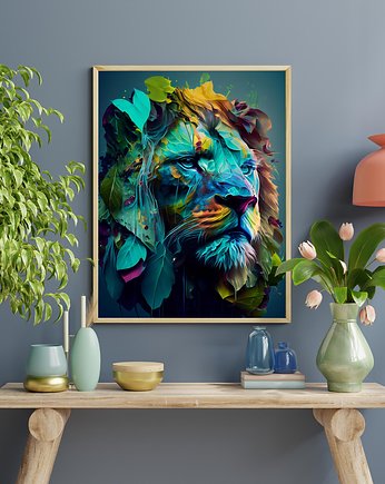 Plakat Lava Lew 2, Abstraktoria
