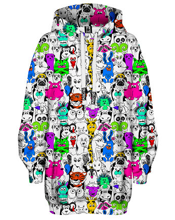 Bluza Oversize Tunika DR.CROW Animal, DrCrow