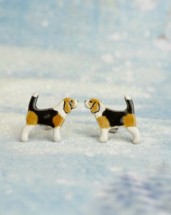 Beagle mini pieski- ceramiczne sztyfty, Dorca