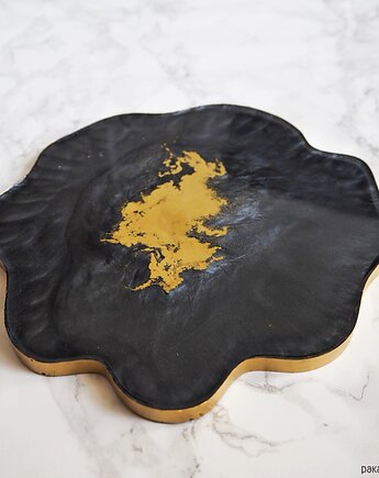 Zestaw czarnej patery i podstawek, Make It Ethereal