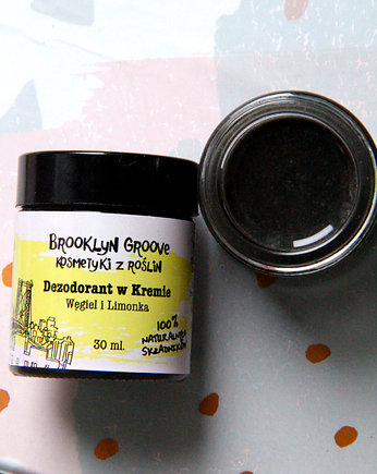 Naturalny Dezodorant w Kremie z Węglem i Limonką, Brooklyn Groove Kosmetyki z Roslin