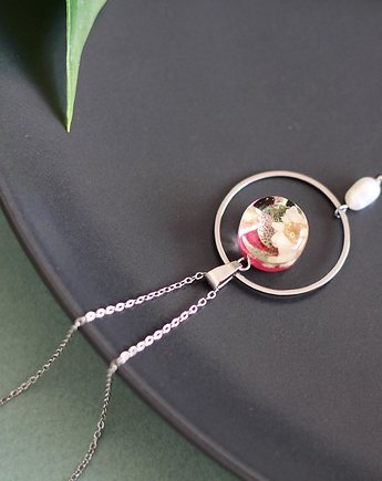 Naszyjnik z pereł i kwiatami, Bioevgenika Jewelry
