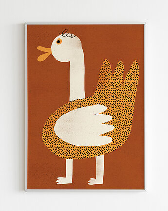 Plakat Gęś, MUKI design