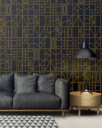 Powtarzalny szablon malarski / GEOMETRIC TILES, Szablony Nakleo