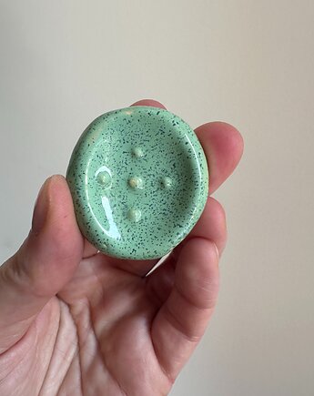 Kamień antystresowy, worry stone, gładzik, kciukowiec, Glina & Lina
