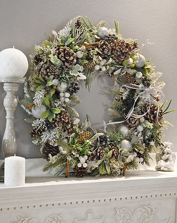 Wianek xxl  "księżycowy pył", ci sza