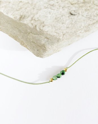 Bransoletka na sznurku  z zoisytem MONO LUCK II, Gleeme Jewellery