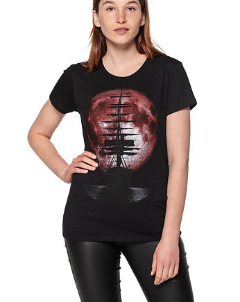 T-shirt damski UNDERWORLD Ship czerwony, UNDERWORLD