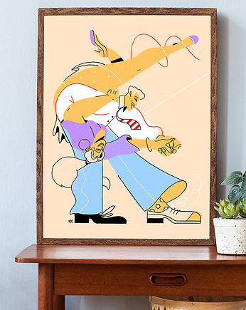 Swing dancers, Magdalena Kozlicka