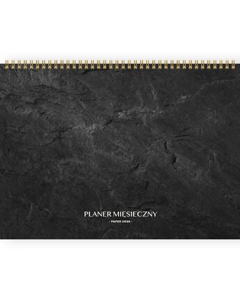 Planer miesięczny A4 na spirali Calm, PaperDesk