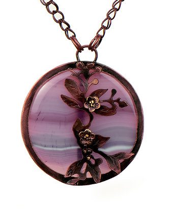 Miedziany naszyjnik Poranna zorza, Artseko