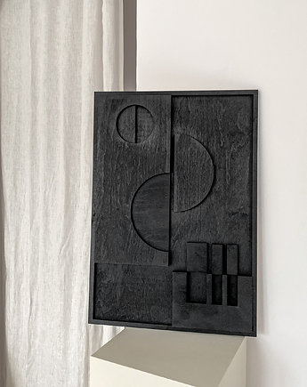 Minimalistyczny obraz 3D / relief 50x70 / Luumi.02, Luumi Studio