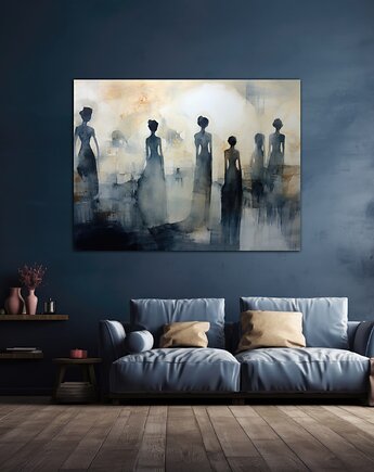 Wiktoriańska Praga - Plakat - Impresjonizm, Loft, Black Sapphire Art