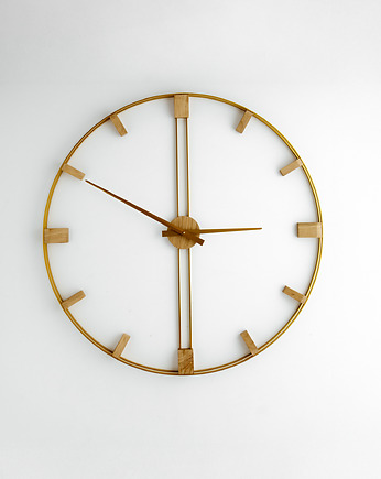 Duży zegar ścienny 96cm  Złoty, Simpleclock96