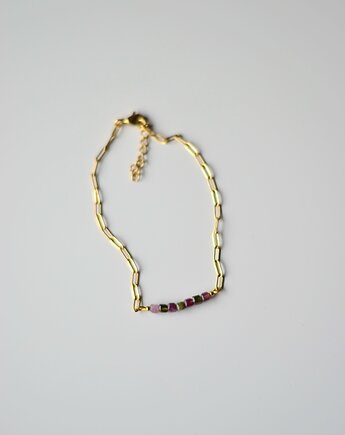 Bransoletka z turmalinem, Manjula