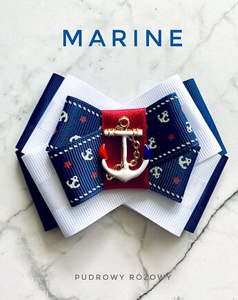 Brosza Marynarska / Żeglarska  Kolekcja MARINE  NEW, Pudrowy Różowy