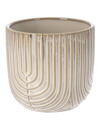 Doniczka Ceramiczna Kwietnik Ceramiczny Stripes 13.5 cm, MIA home