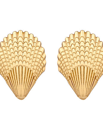 Złote kolczyki muszle, SOTHO