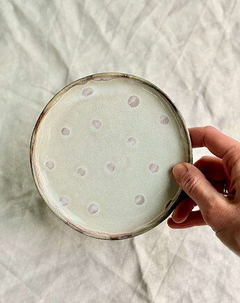 Talerz deserowy Dots, JD loves CERAMICS